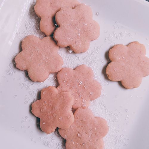 Cherry blossom cookies